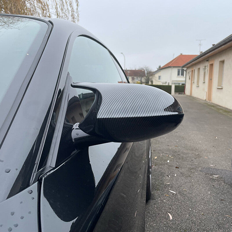 ya 1 8.5.4 Carbon Fiber Side Mirror Covers for 2005 - 08 for E90 E91 325i 328i 335i Sedan 