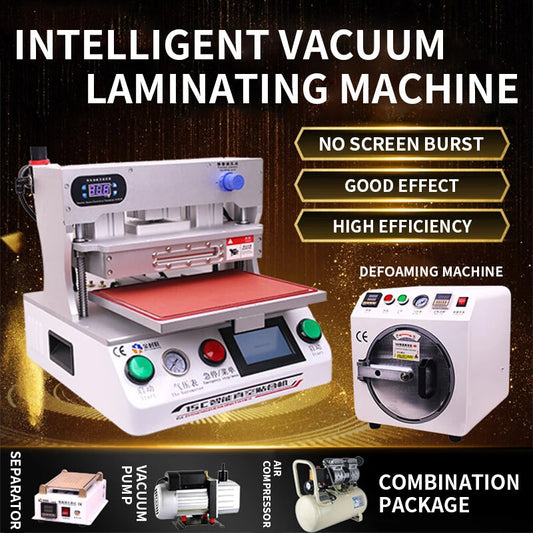 15 Inch Screen Press Machine, Vacuum Film Machine, Screen Automatic Repair