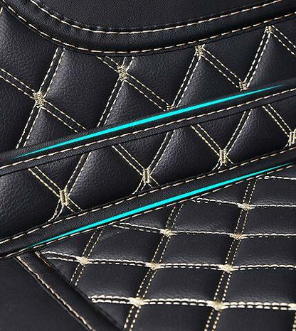 ya 5 8.7 Car Leather Boot Cargo Liner Tray Rear Trunk Floor Mat For Q3 2019-2023