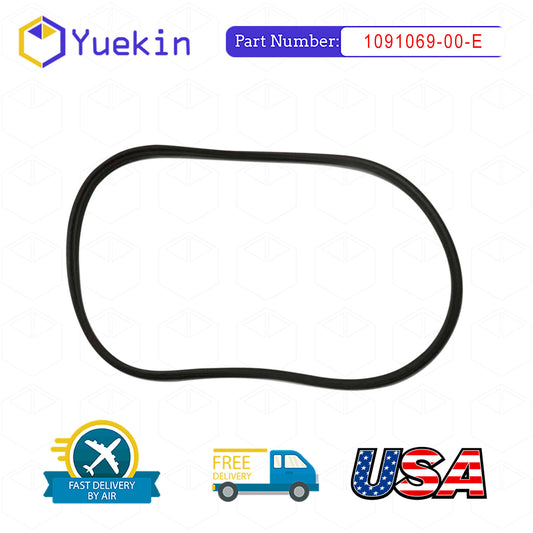 ya 2 6.26.2 Rear Tailgate Decklid Seal Fit for Tesla Modle 3 2017-2022 1091069-00-E