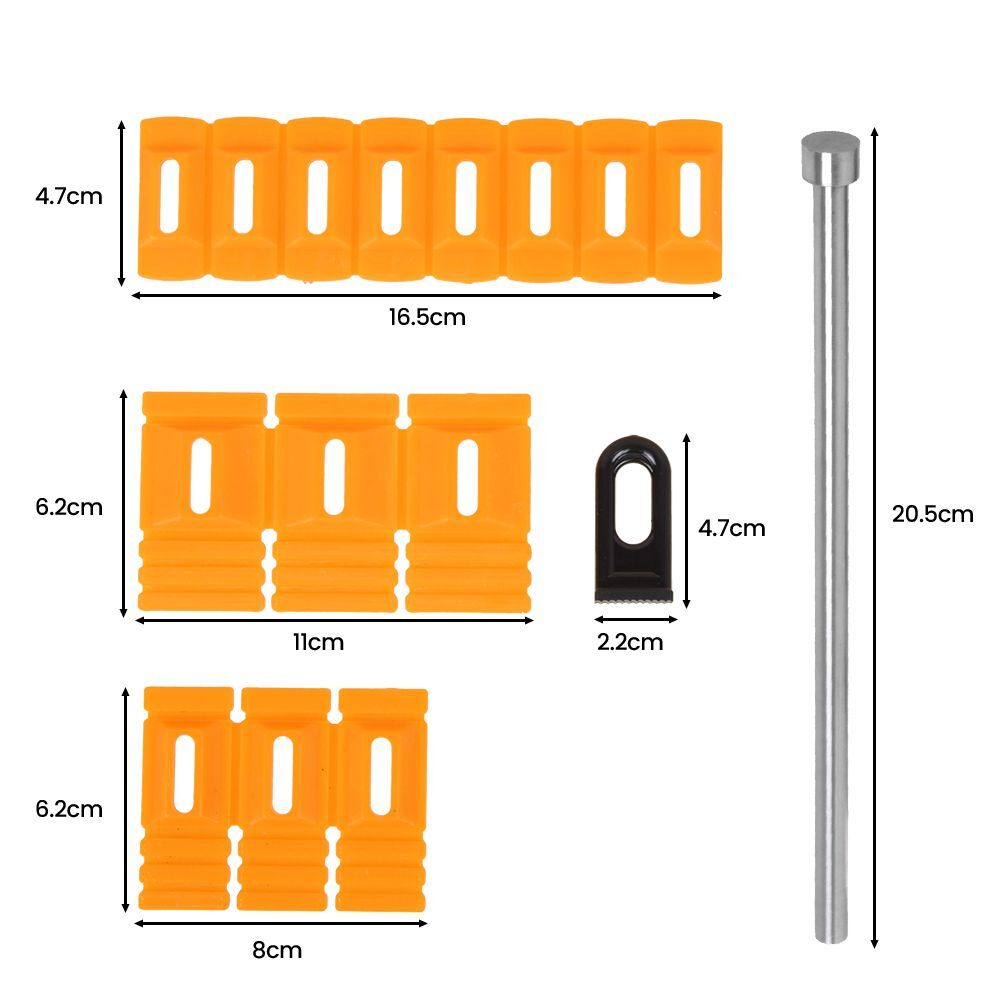 ya 11 10.28 Auto Body Repair Kit Puller Glue Tabs Set Car Paintless Dent Removal Tool 4