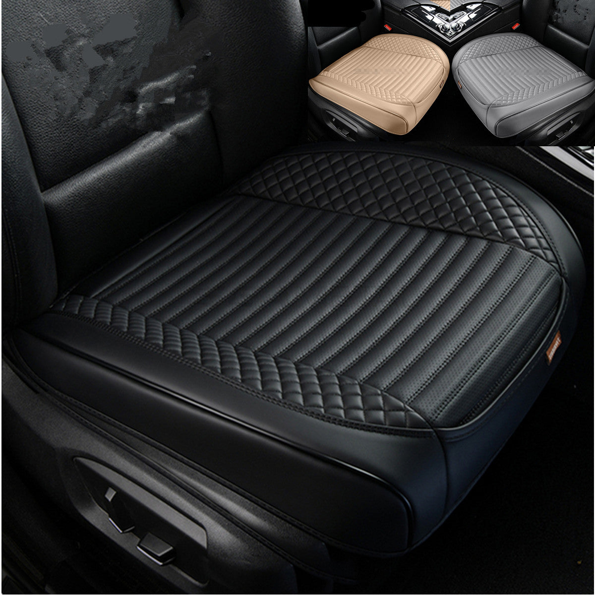 ya 12 5.22 Leather Car Front Cover Cushion for SEAT Protector Full Surround Accessory Anti-slip