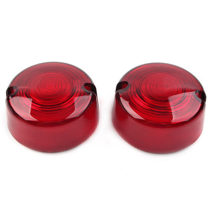 ya 5 8.7 Red Turn Signal Lens Cover for Harley Dyna FXD FXR Sportster XLH 883 1200 FXST