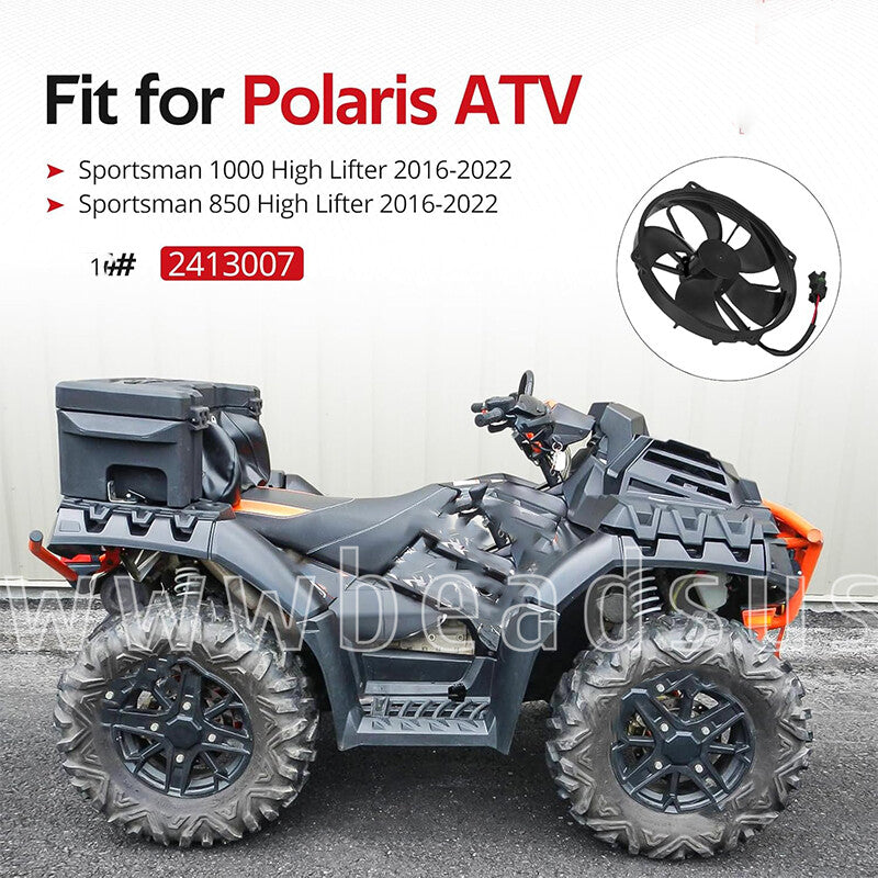 ya 11 10.28 Radiator Cooling Fan For 2016-2022 for Polaris Sportsman 850/XP 1000 High L