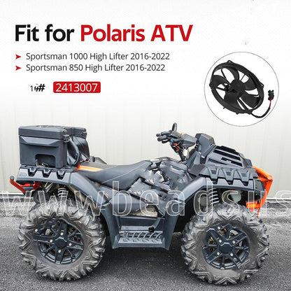 ya 11 10.28 Radiator Cooling Fan For 2016-2022 for Polaris Sportsman 850/XP 1000 High L