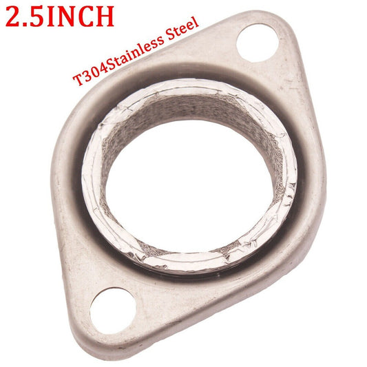 ya 2 7.16 2.5 INCH 63mm CAR HEADER COLLECTOR FLANGE AND DONUT GASKET KIT JDM ITR