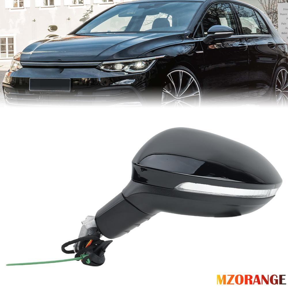 ya 1 8.5.1 for VW for Golf 8 MK8 20-24 Links Au?enspiegel Spiegel Elektrisch Heizung Schwarz