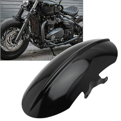 ya 5 8.7 Vivid Black Motorcycle Short Front Mudguard Fender Fit Bobber Speedmaster