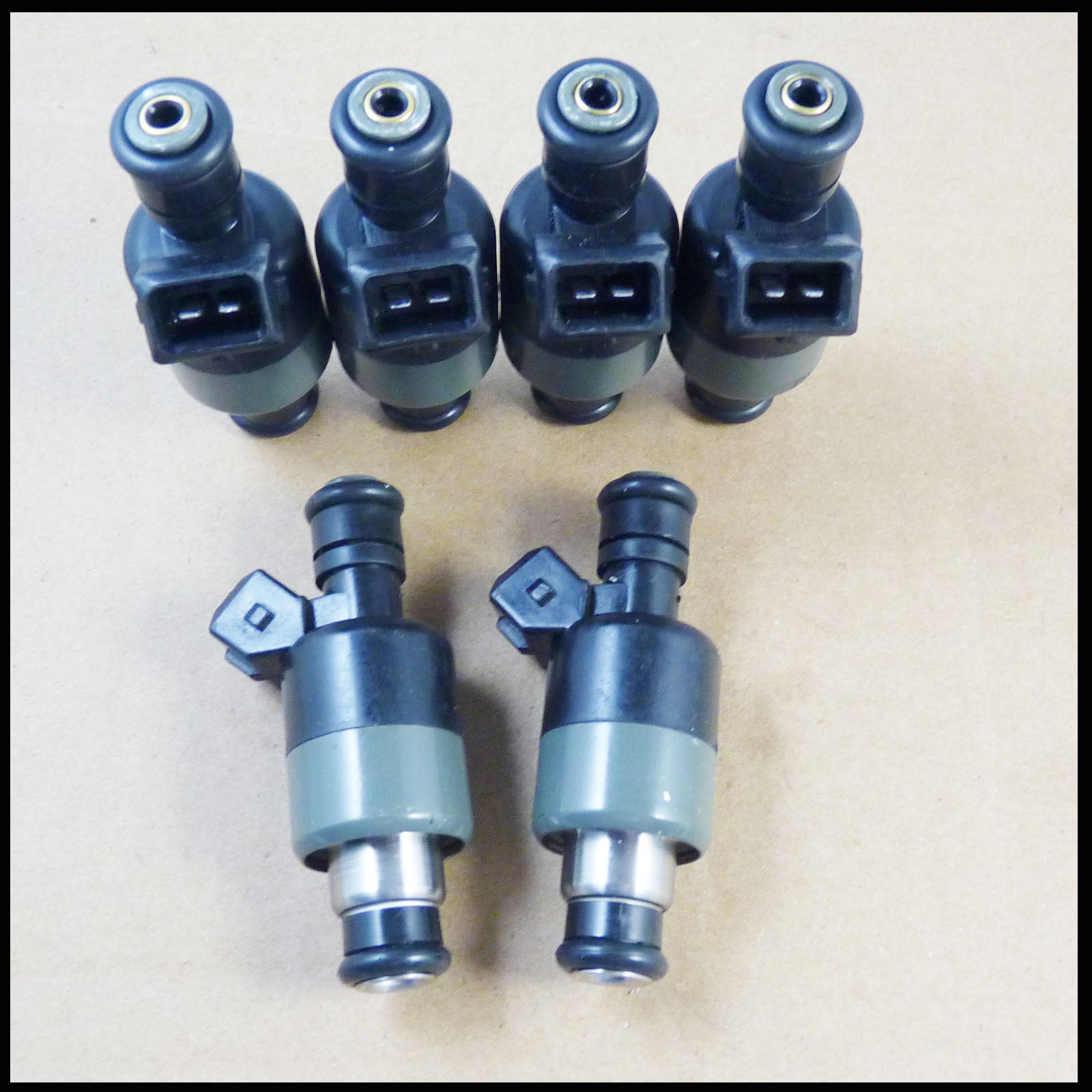 ya 1 8.5.4 New Flow Matched Fuel Injector Set 6 for Pontiac for Buick 42 pounds per hour @ 3 bar