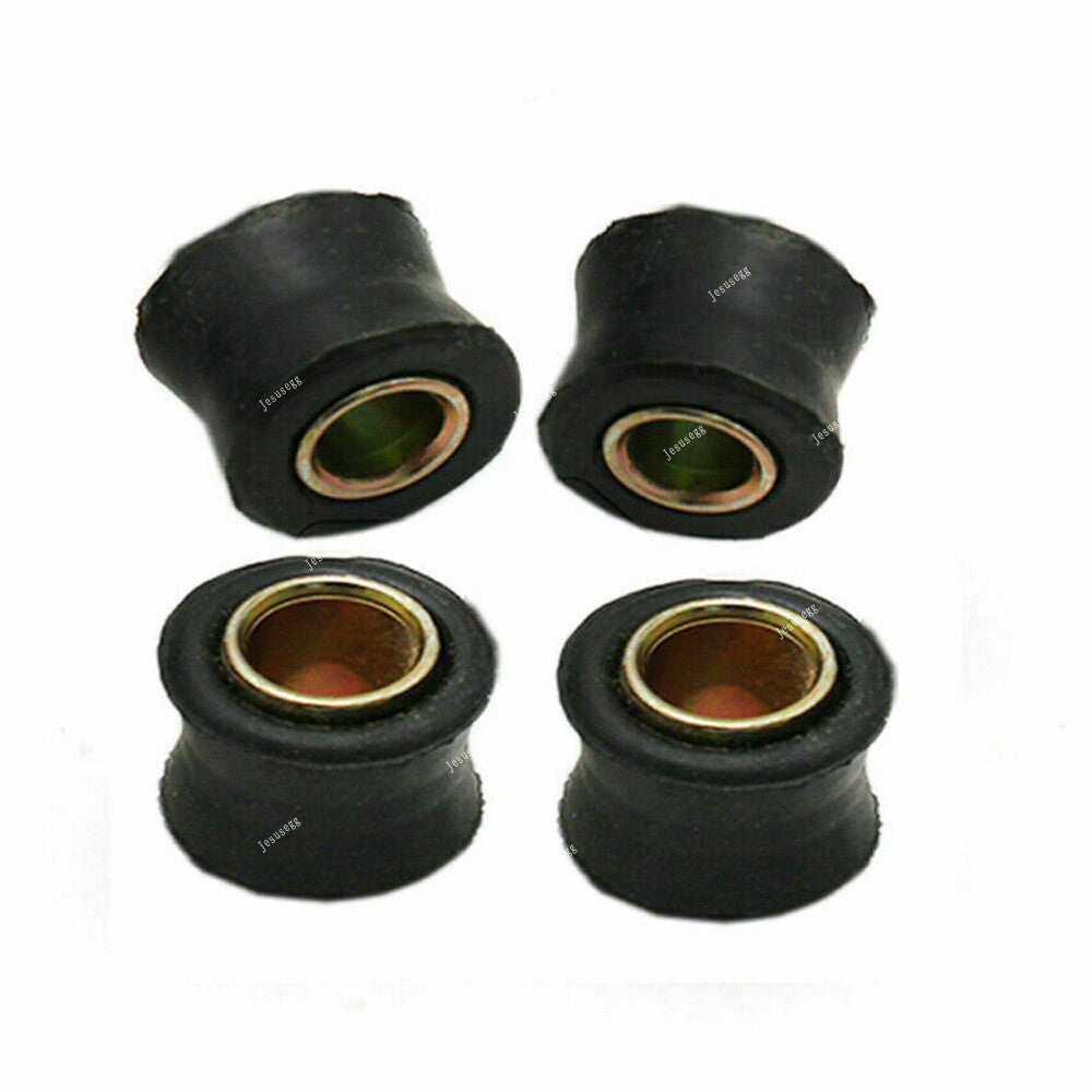 ya 5 8.7 8Pcs 10mm Motorcycle Bike Rear Shock Absorber Bushinmgs Spare Part Rubber Ring