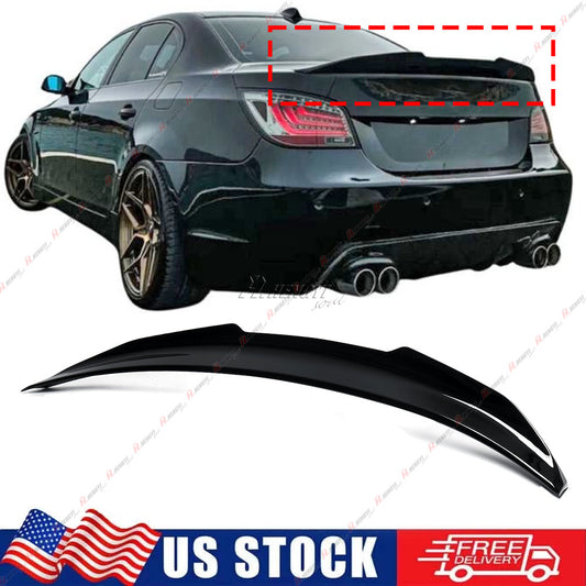 ya 3 6.25.3 PSM Style Trunk Spoiler Wing for for BMW 5-Series E60 525i 528i 530i 535i 2004-2010