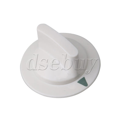 ya 26 3 Pieces White Dryer Turning Timer Control Knob for WE1M652 7.1x4.5cm
