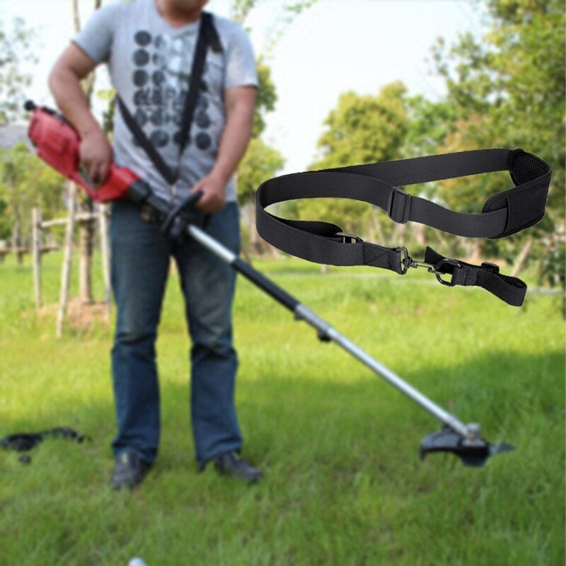 ya 17 Adjustable Shoulder Support Strap Belt for Grass Trimmer with Thickened Pa ing