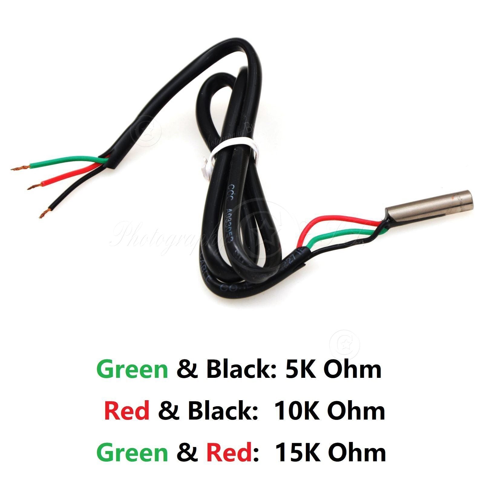 ya 25 3 Poles 5K+10K+15K Temperature Sensor For Air Conditioning Machinery Power Plant