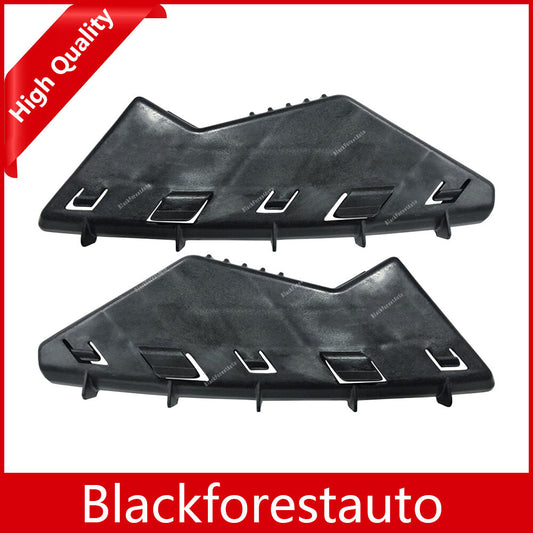 ya 27 6.18.2 2x Fits 2013-18 for Hyundai Santa Black Front Right & Left Bumper Upper Bracket