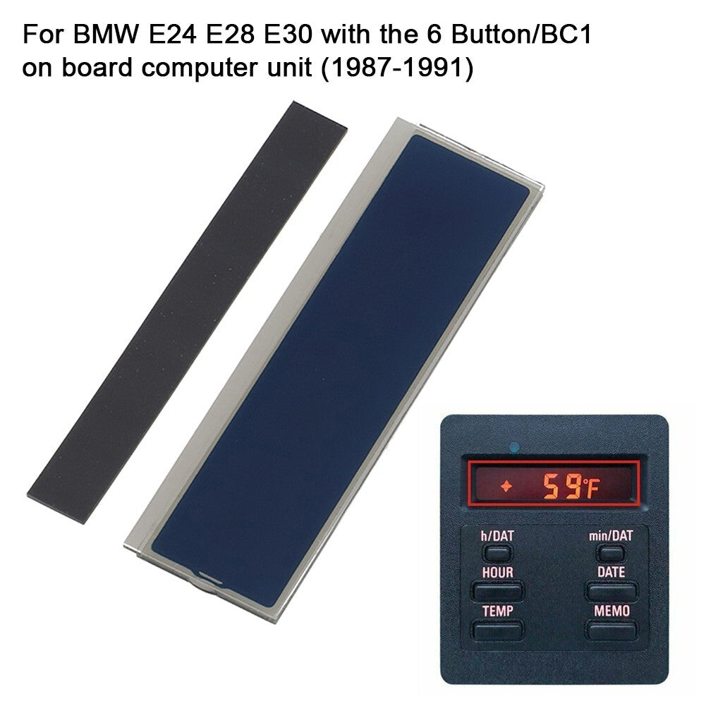 ya 2 7.15 Display For E24 E28 E30 6 Button Board Computer BC1 62131377803