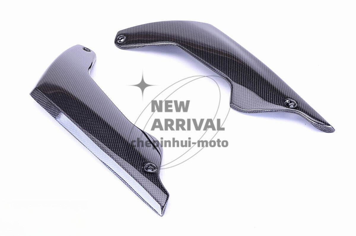 ya 5 8.7 for BMW K1200R 100% Carbon Fiber Front Fender Side Covers Fork Protectors and Fairing