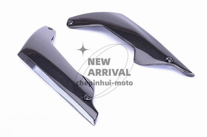 ya 5 8.7 for BMW K1200R 100% Carbon Fiber Front Fender Side Covers Fork Protectors and Fairing