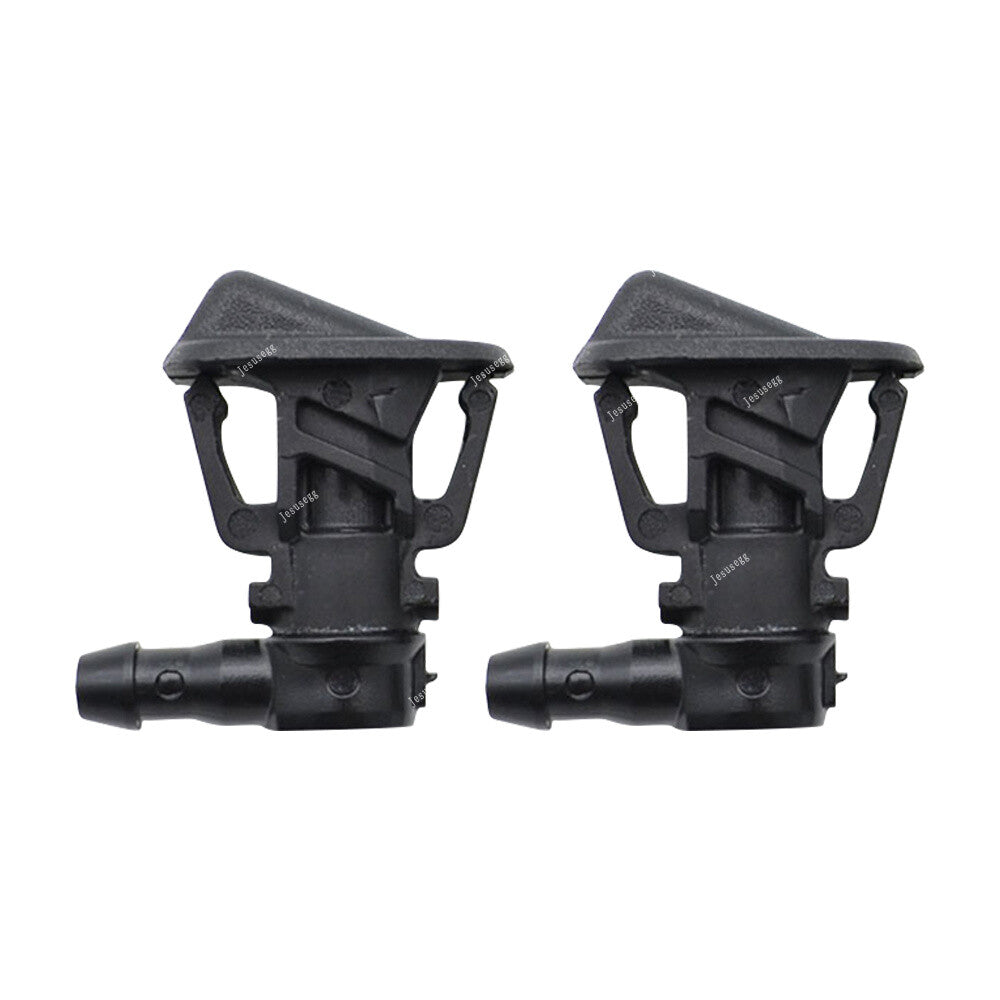 ya 13 2Pcs Front LH/RH Windshield Wiper Washer Jet Nozzle for Jeep for Wrangler JK 13 - 18