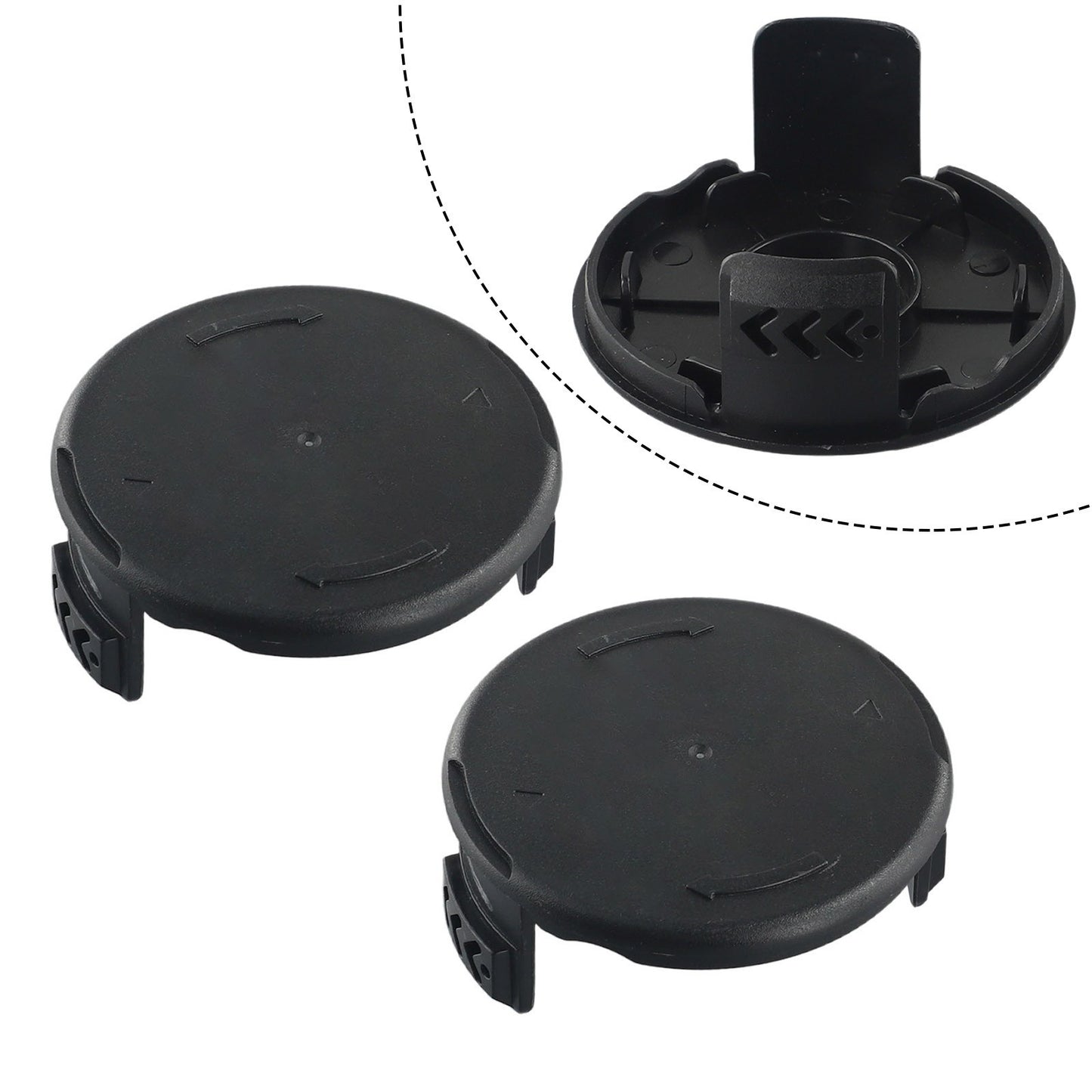 ya 17 2Pcs Replacement Trimmer Spool Cover For ART 23 26 SL High Quality