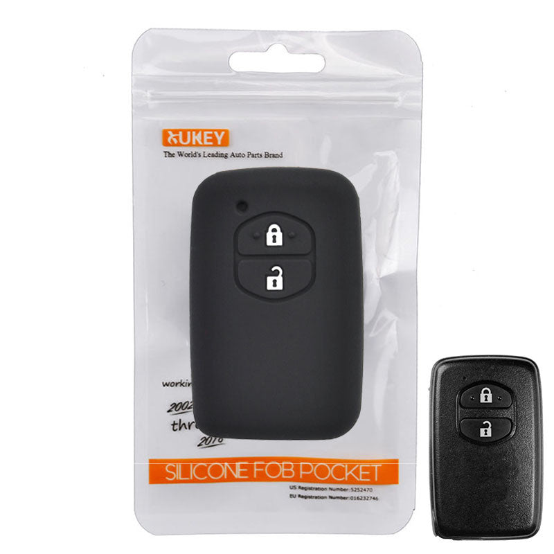 ya 5 6.16 Silicone Key Cover Remote Case for Toyota for RAV4 for Land Cruiser for Camry Prado Fob NEW