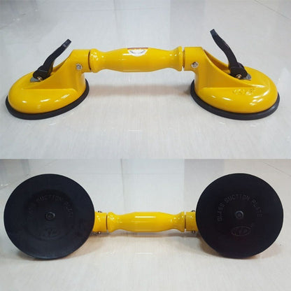 ya 14 NEW BX2-R KD 2-Cups Fexible Arc Glass Suction Plate Windshield Sucker 85kg