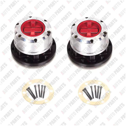 ya 5 8.7 2-Pack Manual Locking Hubs Compatible with for Suzuki Samurai for Sierra Sidekick AVM438HP