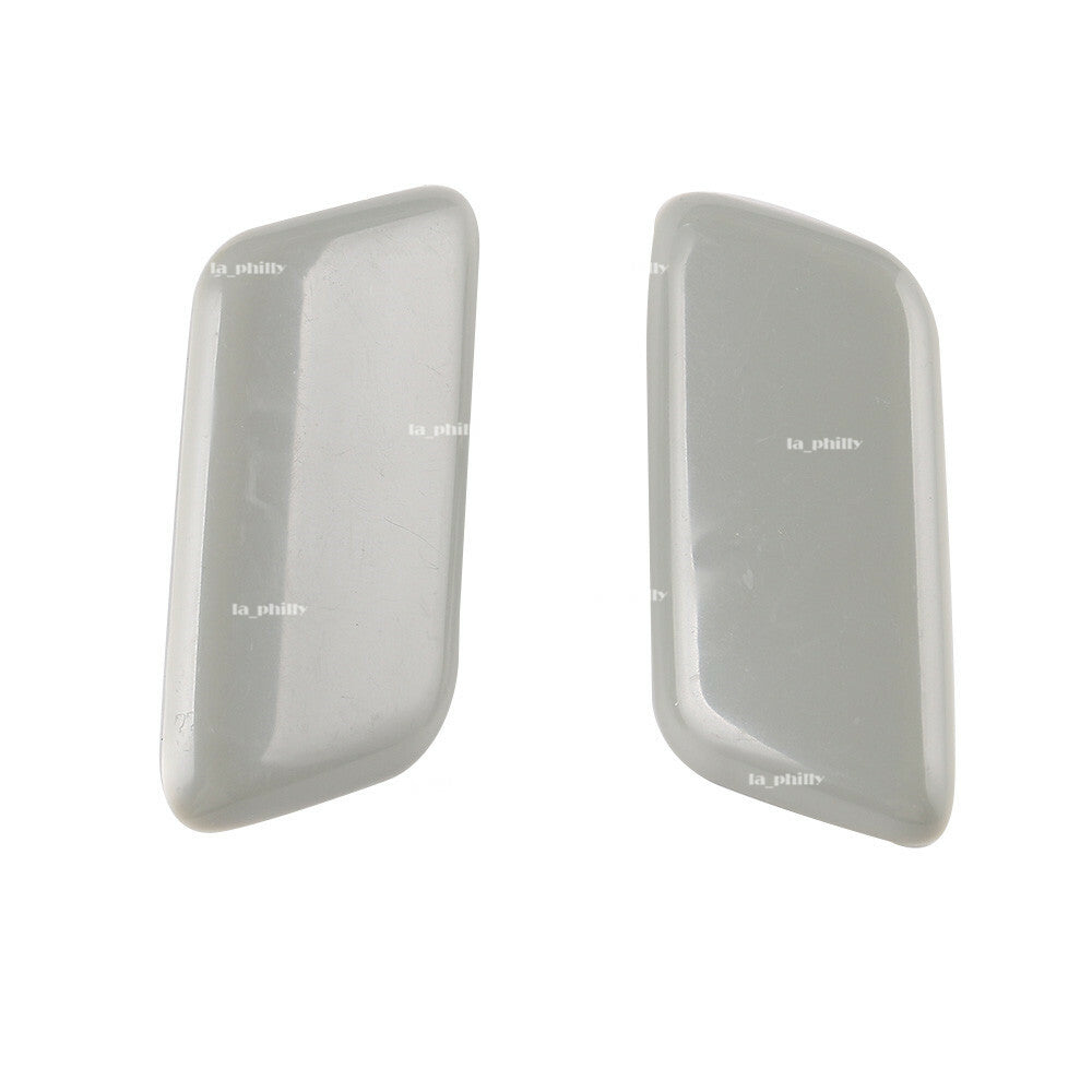 ya 27 6.18 Pair Front Bumper Headlight Washer Jet Nozzle Cover Cap for Mitsubishi Montero