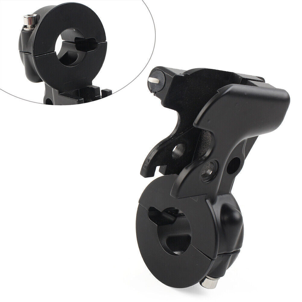 ya 3 6.25 Clutch Lever Mount Bracket Perch for Harley Dyna Sportster XL883 XL1200 2008-13