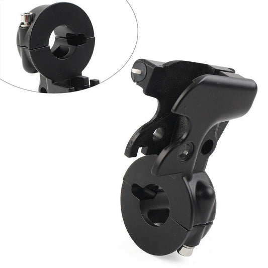ya 3 6.25 Clutch Lever Mount Bracket Perch for Harley Dyna Sportster XL883 XL1200 2008-13