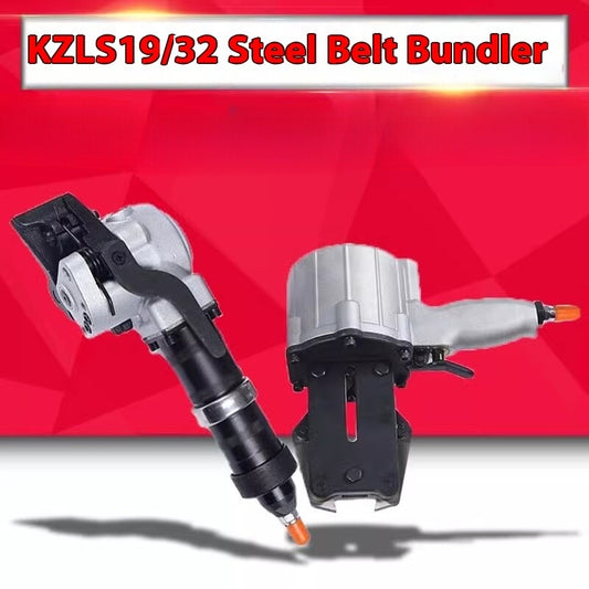 Pneumatic Split Strap Baler Handheld Auto Tensioner Strap Locking Machine