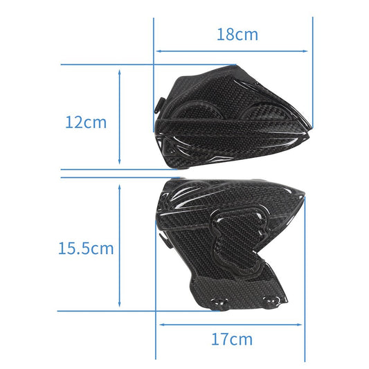 ya 2 6.30 for Ducati 959 100% Carbon Fiber Engine Panel Cover Protect Modify Gloss