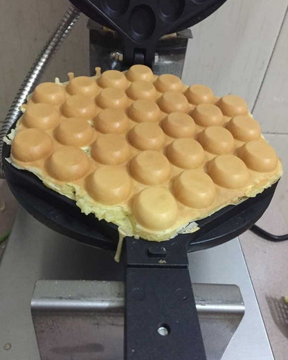 ya 25 Great Stainless Steel Electric Egg cake oven QQ Egg Waffle Maker machine 220v