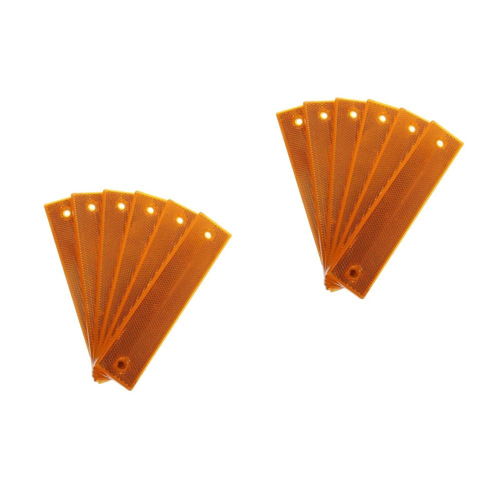 ya 10 5.29 2 Count Reflective Cursor Highway Reflectors Parking Lot Driveway Markers