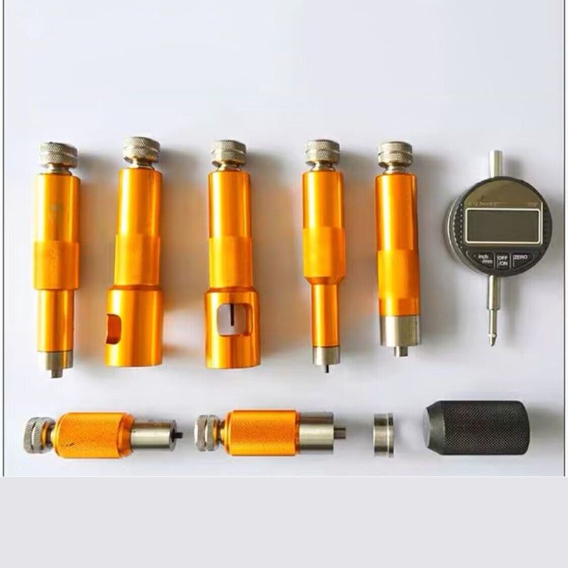 ya 14 Njector Gasket Lift Gauge Common Rail Injector Nozzle Gasket Space Test Tool Set