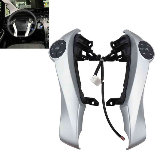 ya 1 8.5.1 Silver Steering Wheel Cruise Control Switch Button Fits For AQUA PRIUS C