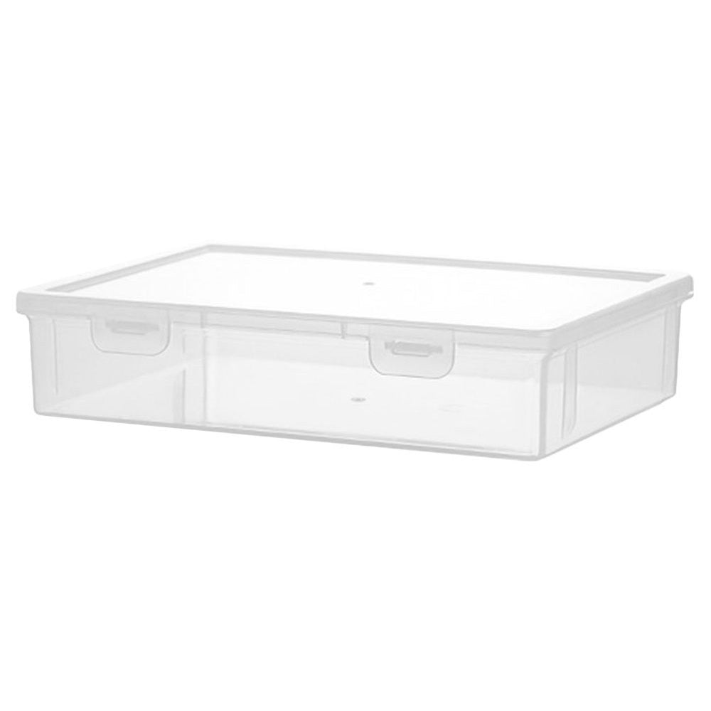 ya 2 7.14 Stationery Storage Box Office Paper Organiser Folder Document Clear Case