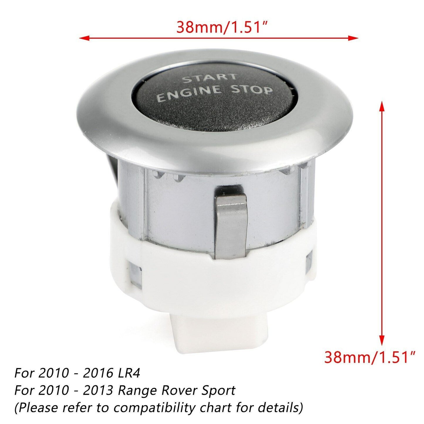 ya 1 8.5.4 Start Stop Engine Switch Push Button LR014015 Fits Land for Range Rover Sport LR4