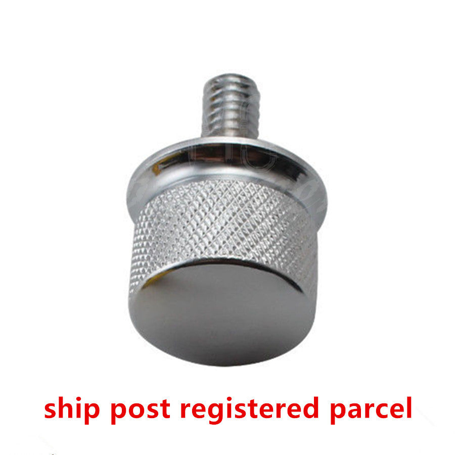 ya 5 8.7 Chrome Billet Aluminum Knurled for Seat Bolt for Harley Sportster Dyna Touring 96-15