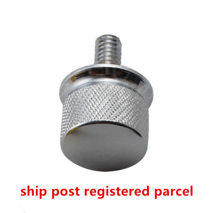 ya 5 8.7 Chrome Billet Aluminum Knurled for Seat Bolt for Harley Sportster Dyna Touring 96-15