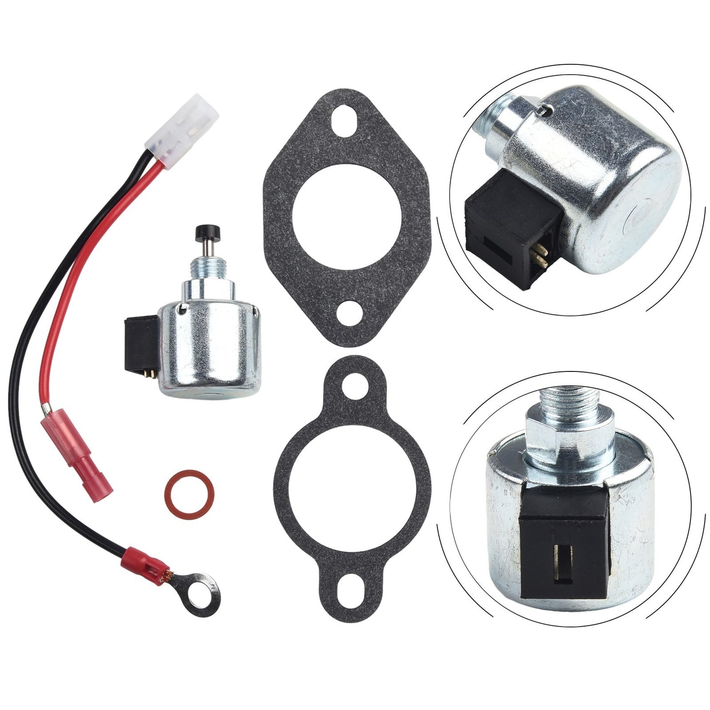 ya 14 Fuel Shut Off Solenoid Repair Kits For 12-757-09 12-757-33S,1275733 Part