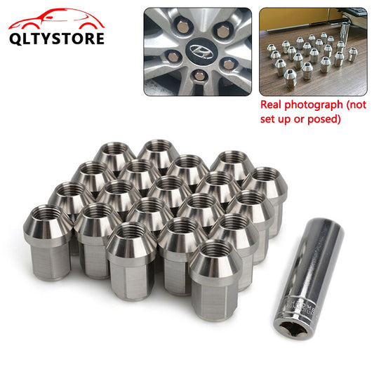 ya 8 5.27.2 20Pcs M12x1.25 Lug Nuts Wheel Nuts Lug Nuts 19mm Hex 35mm Tall Stainless Steel