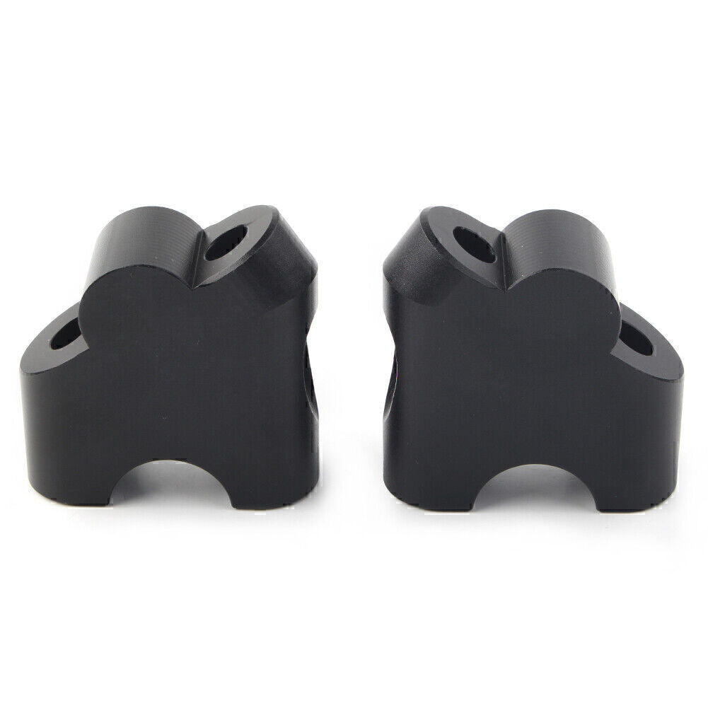 ya 5 8.7 HandleBar Clamp Riser for Suzuki V-STROM DL 650XT 2015-2020 DL 1000 02-17 Black