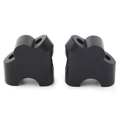 ya 5 8.7 HandleBar Clamp Riser for Suzuki V-STROM DL 650XT 2015-2020 DL 1000 02-17 Black