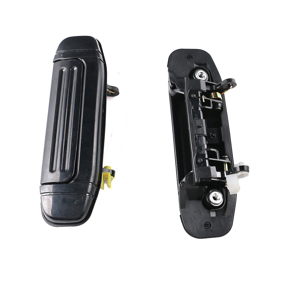 ya 13 5.27 2pcs for Mitsubishi Montero for Pajero V46 V31 Outside Front L+R Door Handle Black