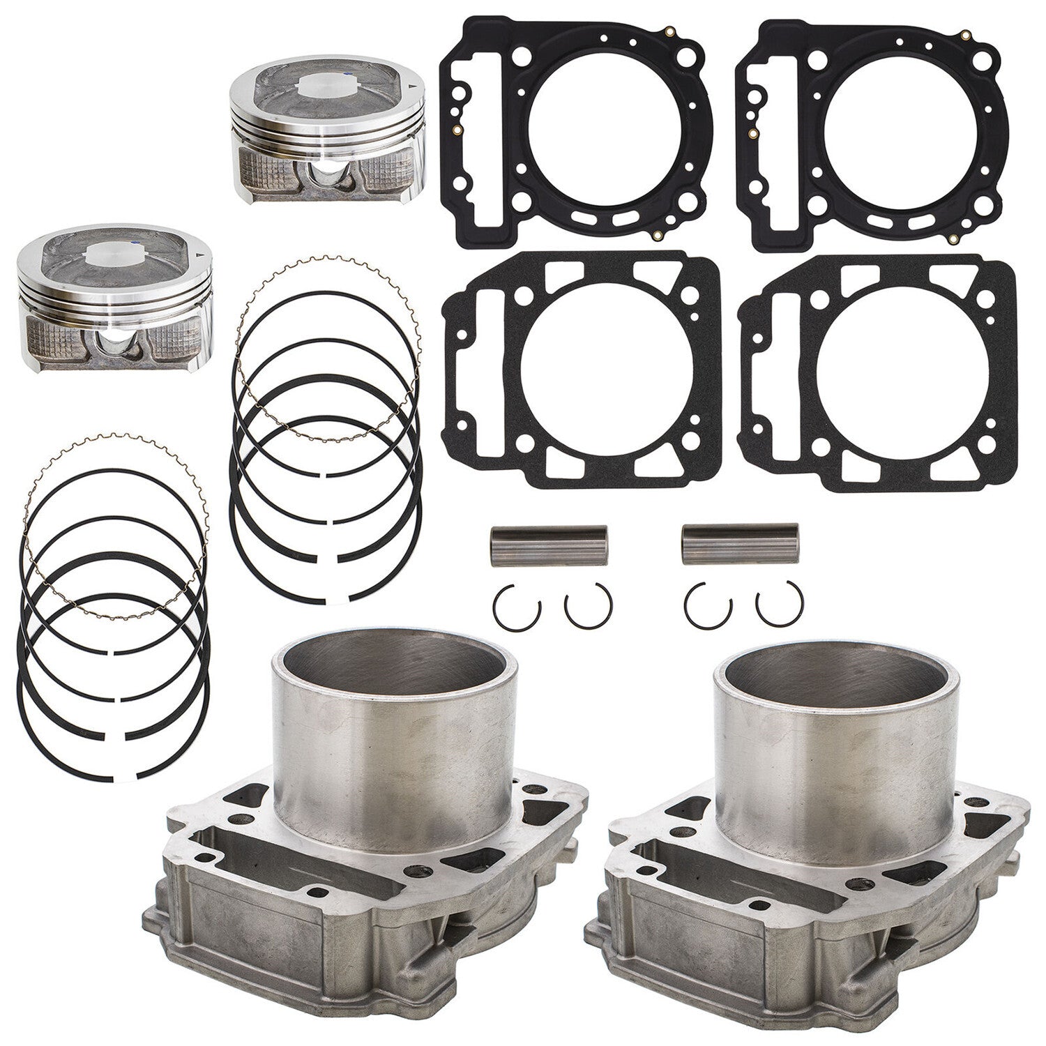 ya 27 7.2 2 Set Cylinder Piston Kit For Bombardier BRP Can-Am Outlander Max 800 06-15