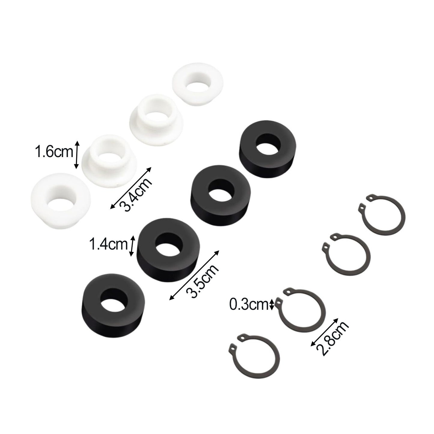 ya 14 For Walker Mower Deck Tune Up Kit for 3656 Inch Decks Includes Bushings