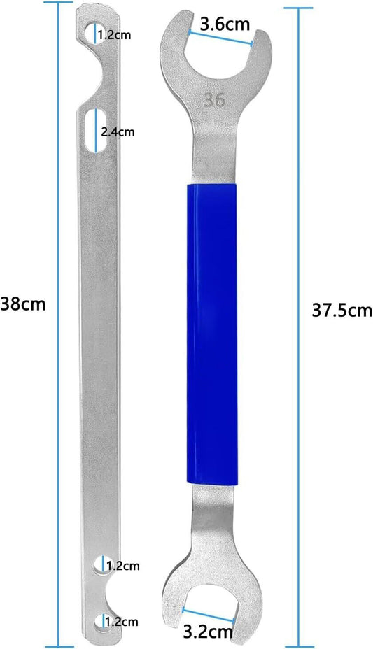 ya 1 7.3 1 Set of 32mm and 36mm Fan Clutch Nut Wrench and Clutch Bracket Removal Tool for BMW for Ford GM