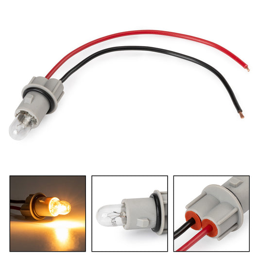 ya 12 5.22.2 2x A0005400966 Side Marker Lamp Light Bulb Socket Wire Harness for Mercedes-benz