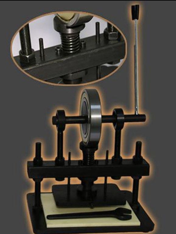 Hand model cutting machine Leather cutting creasing machine High quality B